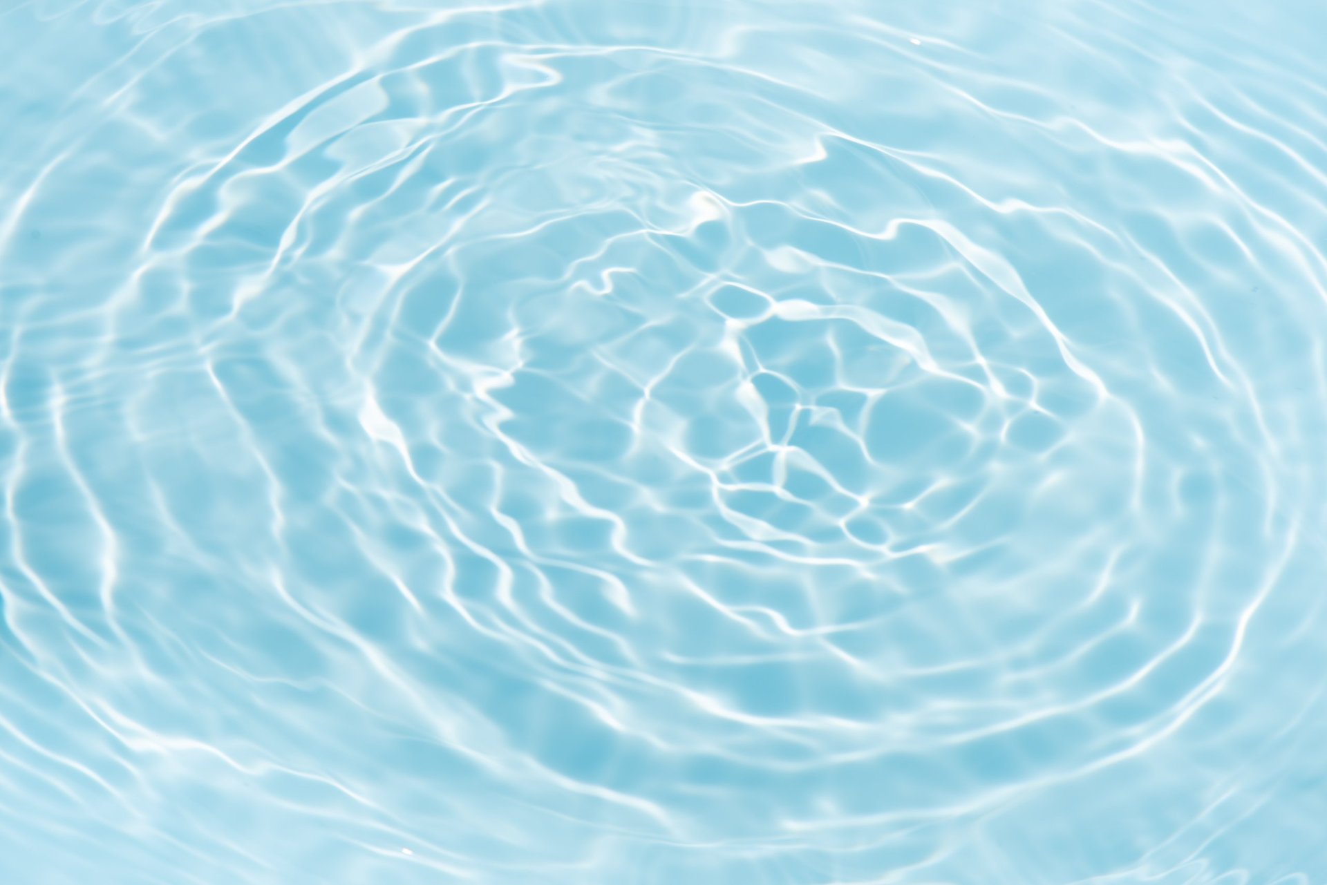 Blue water with ripples surface texture