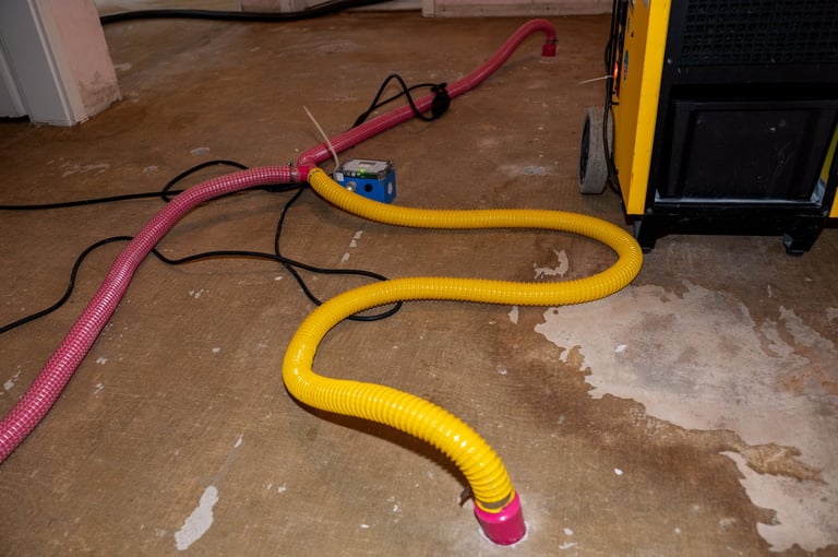 Emergency water extraction service 24/7 response